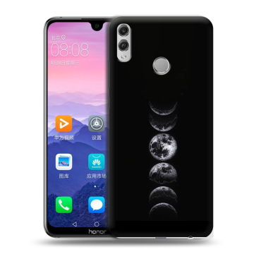 Пластиковый чехол на Huawei Honor 8X Max с принтом женский