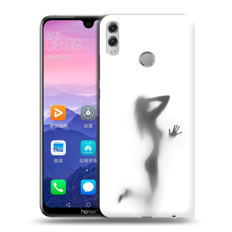 Пластиковый чехол на Huawei Honor 8X Max с принтом Силуэт Пластиковый чехол на Huawei Honor 8X Max с принтом Силуэт