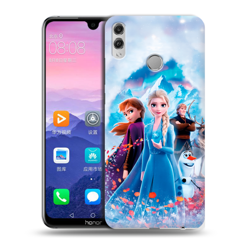Пластиковый чехол на Huawei Honor 8X Max с принтом Холодное сердце Frozen Пластиковый чехол на Huawei Honor 8X Max с принтом Холодное сердце Frozen