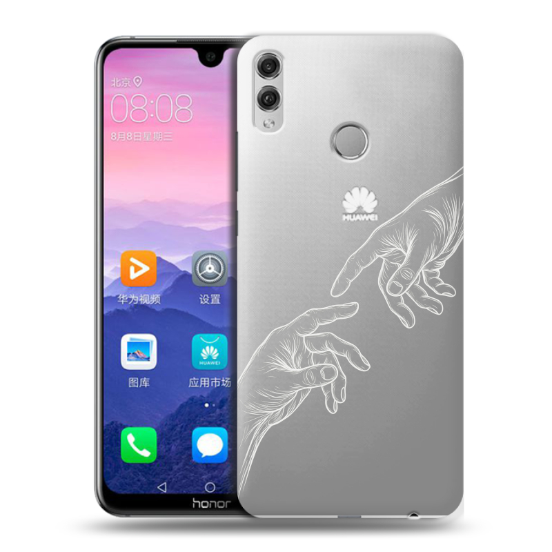Пластиковый чехол на Huawei Honor 8X Max с принтом Сотворение мира Пластиковый чехол на Huawei Honor 8X Max с принтом Сотворение мира