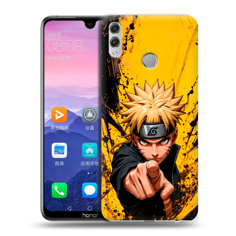 Пластиковый чехол на Huawei Honor 8X Max с принтом Naruto Наруто Пластиковый чехол на Huawei Honor 8X Max с принтом Naruto Наруто