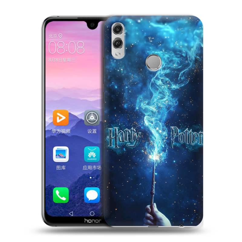 Пластиковый чехол на Huawei Honor 8X Max с принтом Harry Potter Гарри Поттер Пластиковый чехол на Huawei Honor 8X Max с принтом Harry Potter Гарри Поттер