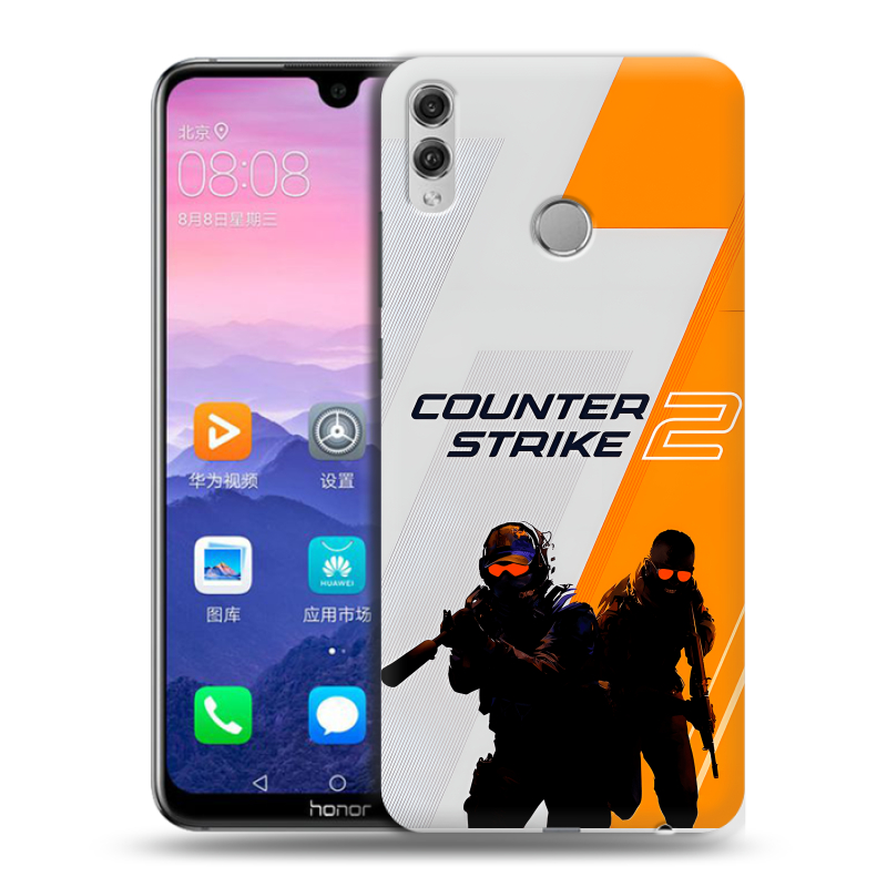 Пластиковый чехол на Huawei Honor 8X Max с принтом Counter Strike Пластиковый чехол на Huawei Honor 8X Max с принтом Counter Strike