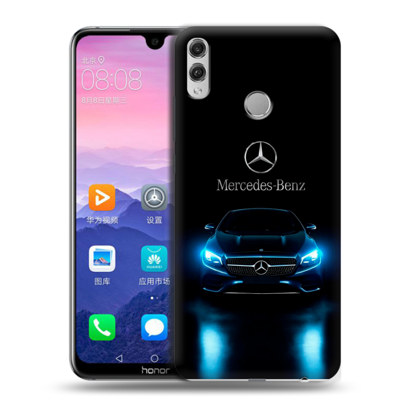 Пластиковый чехол на Huawei Honor 8X Max с принтом Mercedes Мерседес Пластиковый чехол на Huawei Honor 8X Max с принтом Mercedes Мерседес