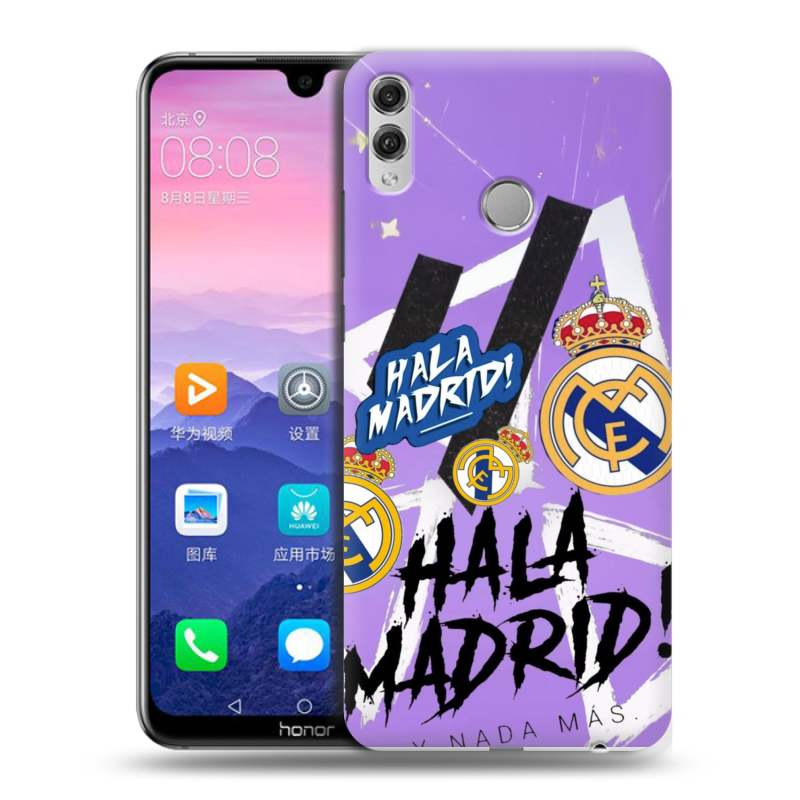 Пластиковый чехол на Huawei Honor 8X Max с принтом Real Madrid Реал Мадрид Пластиковый чехол на Huawei Honor 8X Max с принтом Real Madrid Реал Мадрид