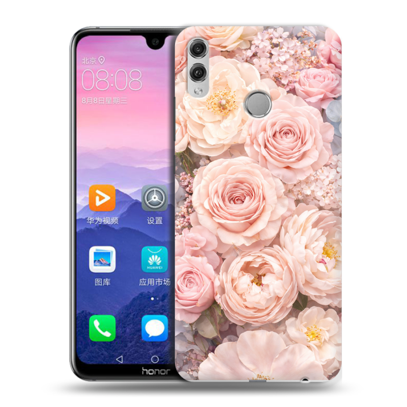 Пластиковый чехол на Huawei Honor 8X Max с принтом женский Пластиковый чехол на Huawei Honor 8X Max с принтом женский