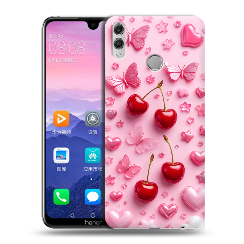 Пластиковый чехол на Huawei Honor 8X Max с принтом для девочек Пластиковый чехол на Huawei Honor 8X Max с принтом для девочек
