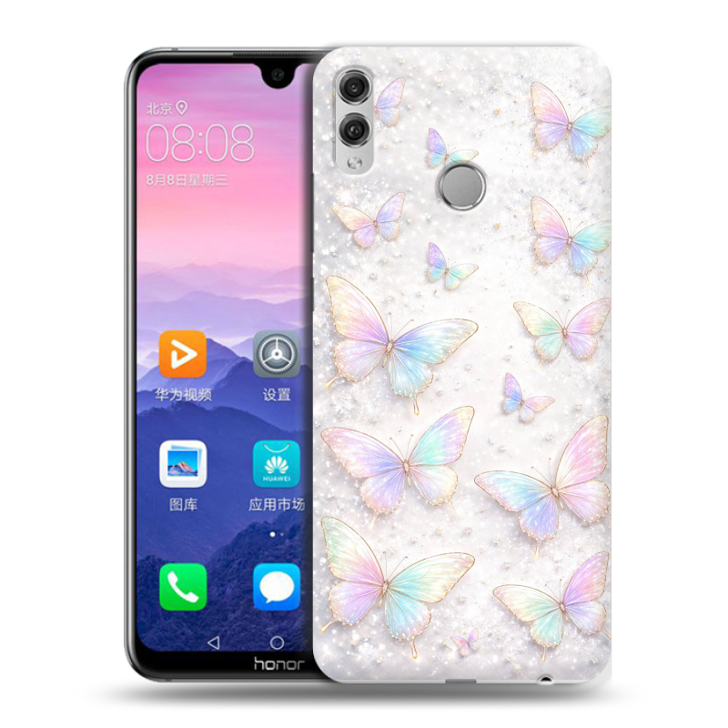 Пластиковый чехол на Huawei Honor 8X Max с принтом женский Пластиковый чехол на Huawei Honor 8X Max с принтом женский