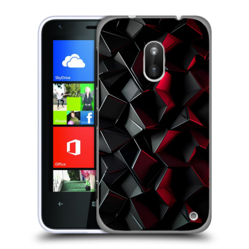 Пластиковый чехол на Nokia Lumia 620 с принтом Абстракция