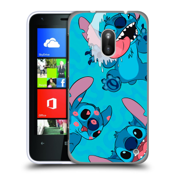 Пластиковый чехол на Nokia Lumia 620 с принтом Лило и Стич Пластиковый чехол на Nokia Lumia 620 с принтом Лило и Стич