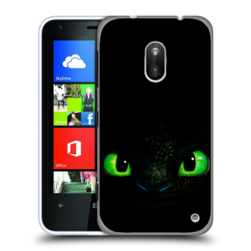 Пластиковый чехол на Nokia Lumia 620 с принтом Как приручить дракона