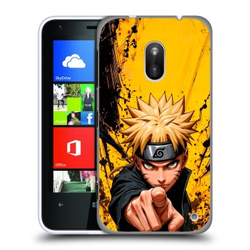 Пластиковый чехол на Nokia Lumia 620 с принтом Naruto Наруто