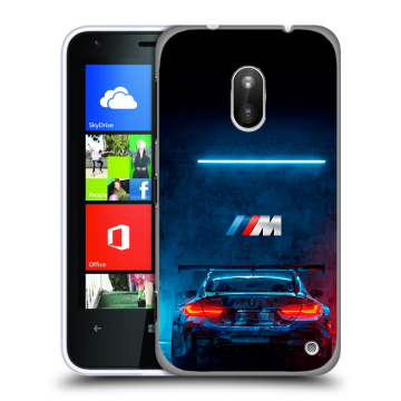 Пластиковый чехол на Nokia Lumia 620 с принтом BMW БМВ
