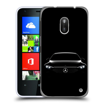 Пластиковый чехол на Nokia Lumia 620 с принтом Mercedes Мерседес