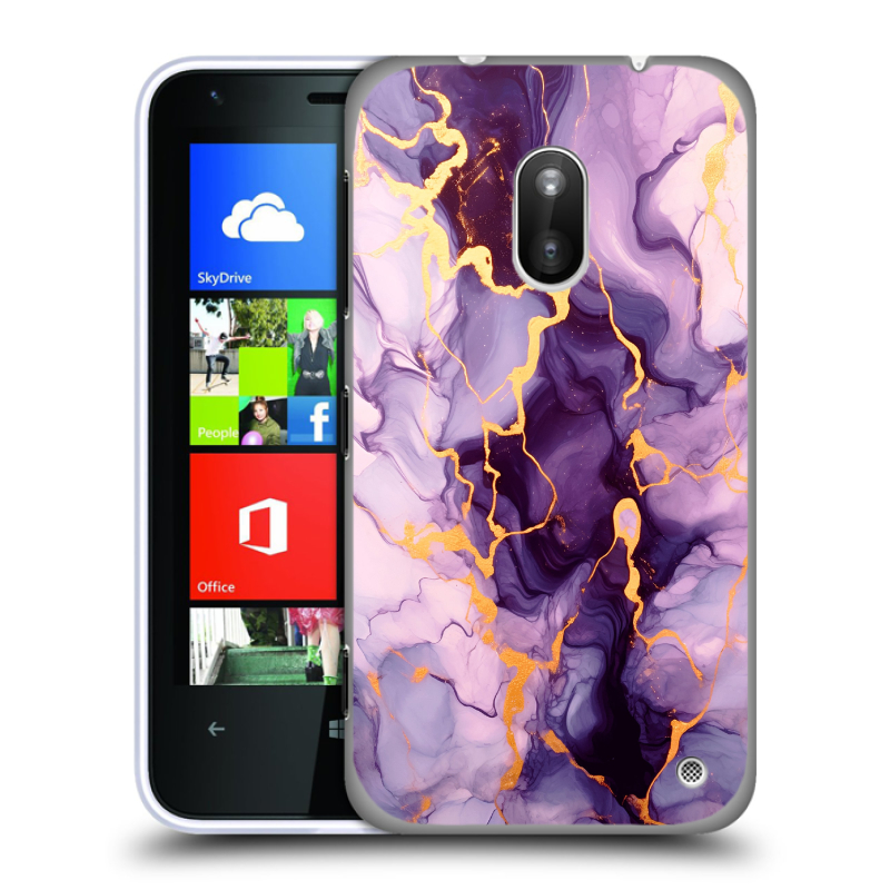 Пластиковый чехол на Nokia Lumia 620 с принтом Мрамор Пластиковый чехол на Nokia Lumia 620 с принтом Мрамор