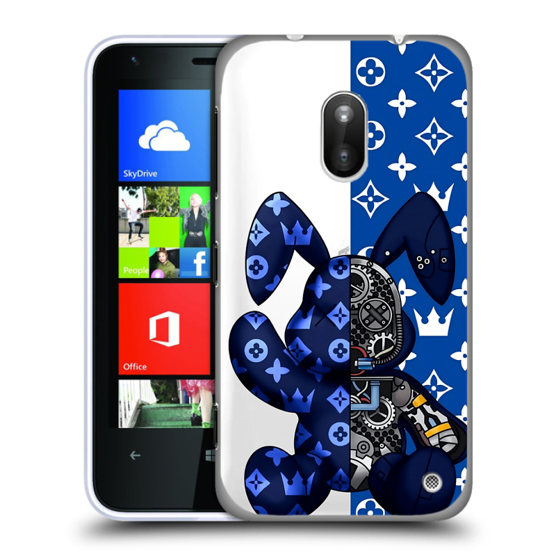 Пластиковый чехол на Nokia Lumia 620 с принтом Луи робот Пластиковый чехол на Nokia Lumia 620 с принтом Луи робот