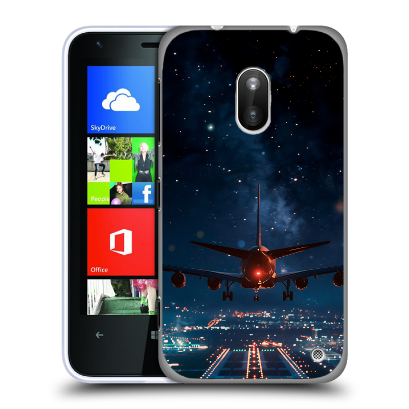 Пластиковый чехол на Nokia Lumia 620 с принтом самолет Пластиковый чехол на Nokia Lumia 620 с принтом самолет