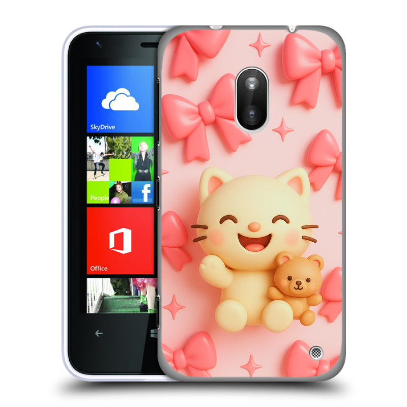 Пластиковый чехол на Nokia Lumia 620 с принтом для девочек Пластиковый чехол на Nokia Lumia 620 с принтом для девочек