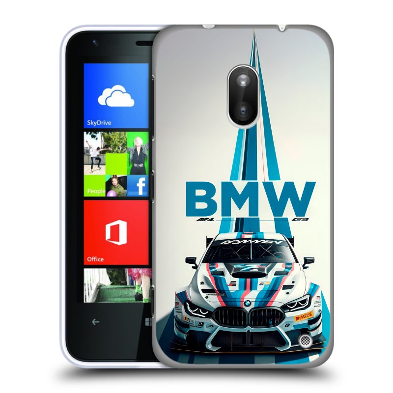 Пластиковый чехол на Nokia Lumia 620 с принтом БМВ BMW Пластиковый чехол на Nokia Lumia 620 с принтом БМВ BMW