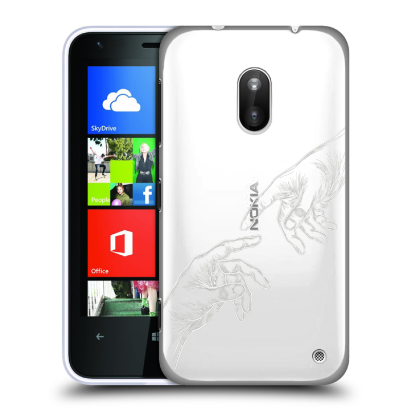 Пластиковый чехол на Nokia Lumia 620 с принтом Сотворение мира Пластиковый чехол на Nokia Lumia 620 с принтом Сотворение мира