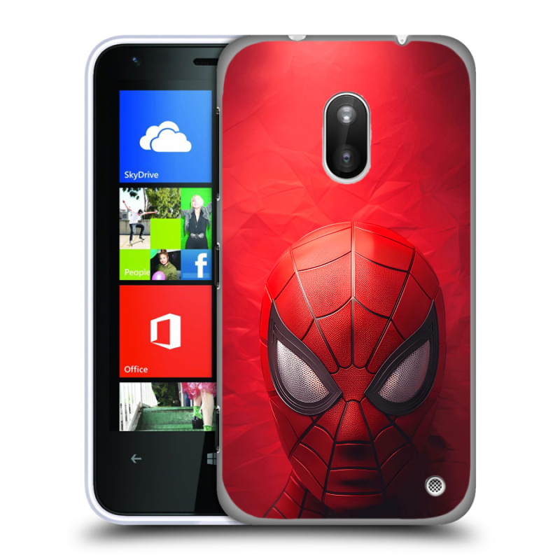 Пластиковый чехол на Nokia Lumia 620 с принтом Spiderman Человек паук Пластиковый чехол на Nokia Lumia 620 с принтом Spiderman Человек паук