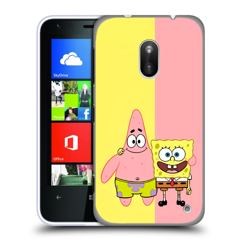 Пластиковый чехол на Nokia Lumia 620 с принтом Спанч боб Спанчбоб Пластиковый чехол на Nokia Lumia 620 с принтом Спанч боб Спанчбоб