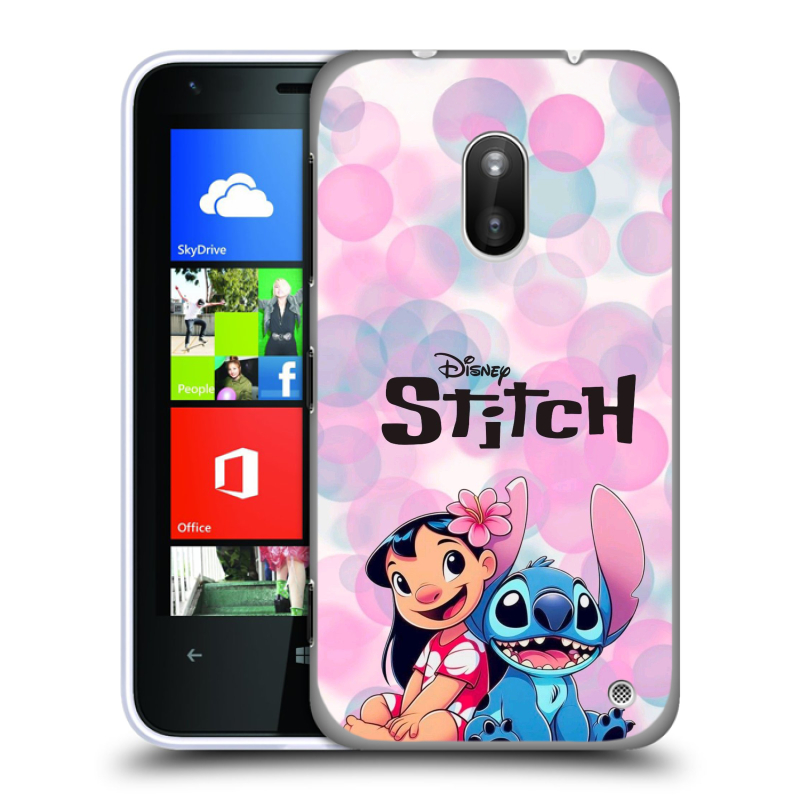 Пластиковый чехол на Nokia Lumia 620 с принтом Лило и Стич Пластиковый чехол на Nokia Lumia 620 с принтом Лило и Стич
