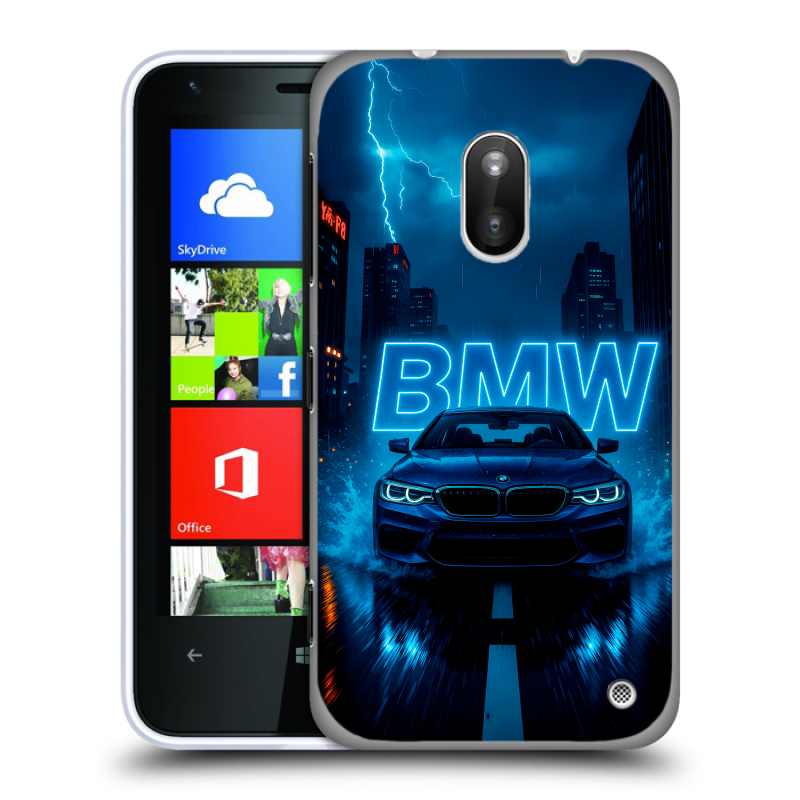 Пластиковый чехол на Nokia Lumia 620 с принтом BMW БМВ Пластиковый чехол на Nokia Lumia 620 с принтом BMW БМВ