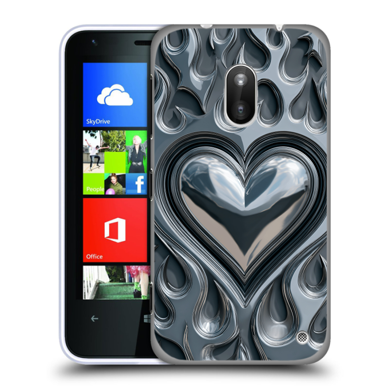Пластиковый чехол на Nokia Lumia 620 с принтом Y2K Пластиковый чехол на Nokia Lumia 620 с принтом Y2K