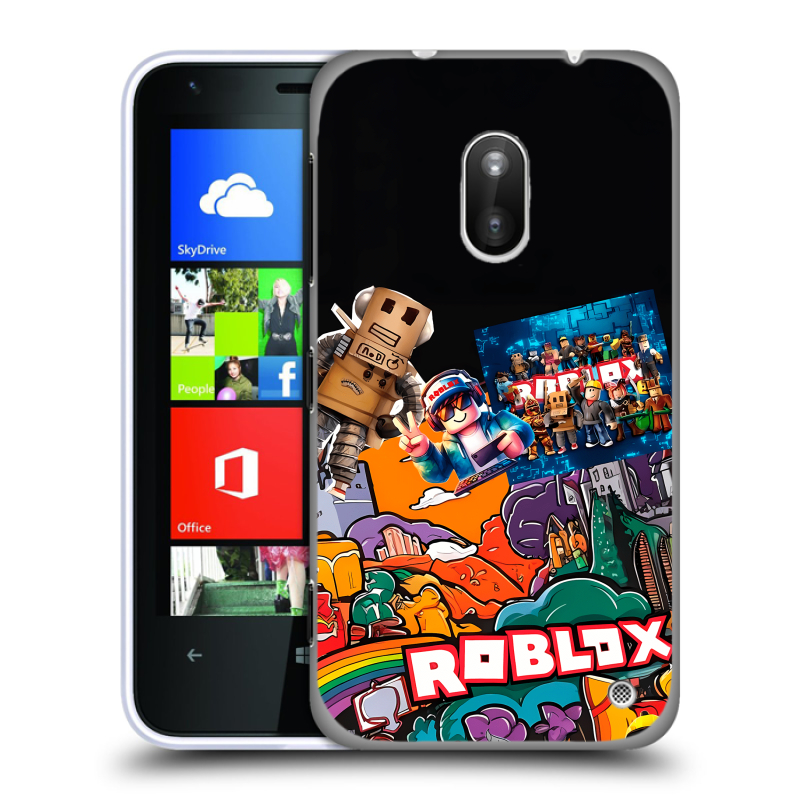 Пластиковый чехол на Nokia Lumia 620 с принтом Roblox Роблокс Пластиковый чехол на Nokia Lumia 620 с принтом Roblox Роблокс