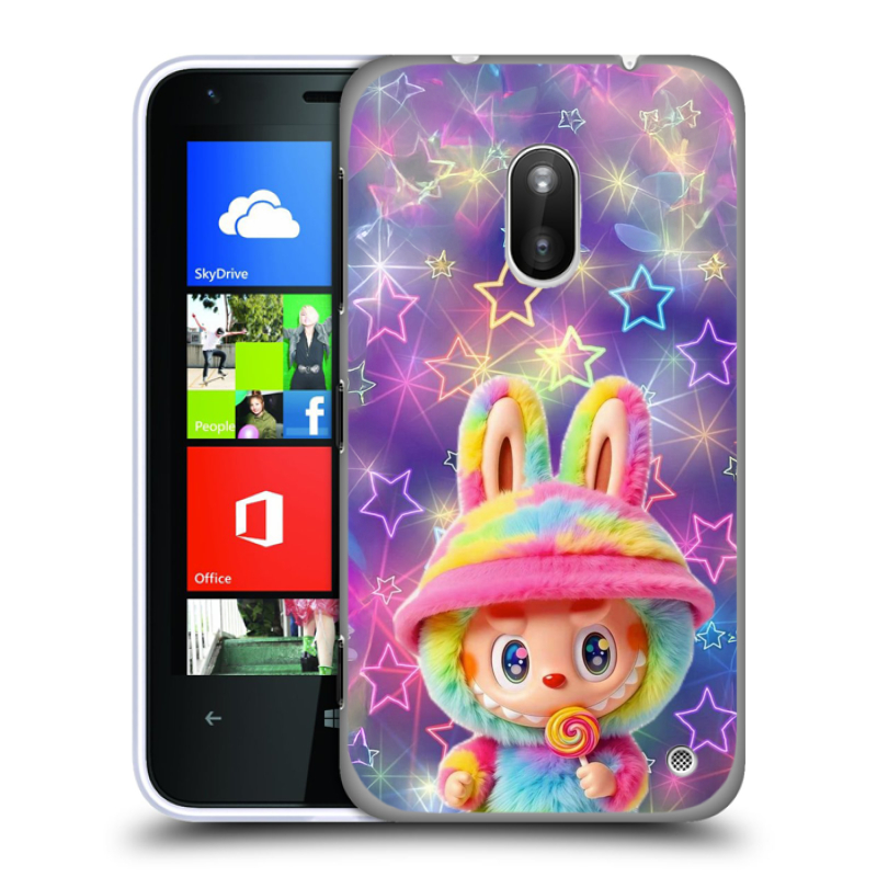 Пластиковый чехол на Nokia Lumia 620 с принтом Labubu Лабубу Пластиковый чехол на Nokia Lumia 620 с принтом Labubu Лабубу