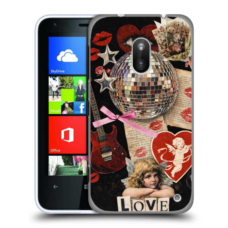 Пластиковый чехол на Nokia Lumia 620 с принтом для девочек Пластиковый чехол на Nokia Lumia 620 с принтом для девочек
