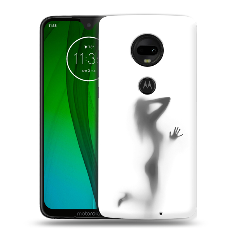 Пластиковый чехол на Motorola Moto G7 с принтом Силуэт Пластиковый чехол на Motorola Moto G7 с принтом Силуэт