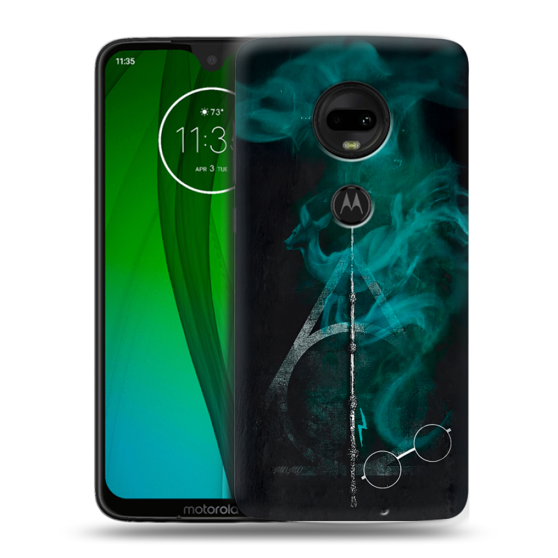 Пластиковый чехол на Motorola Moto G7 с принтом Гарри Поттер Harry Potter Пластиковый чехол на Motorola Moto G7 с принтом Гарри Поттер Harry Potter