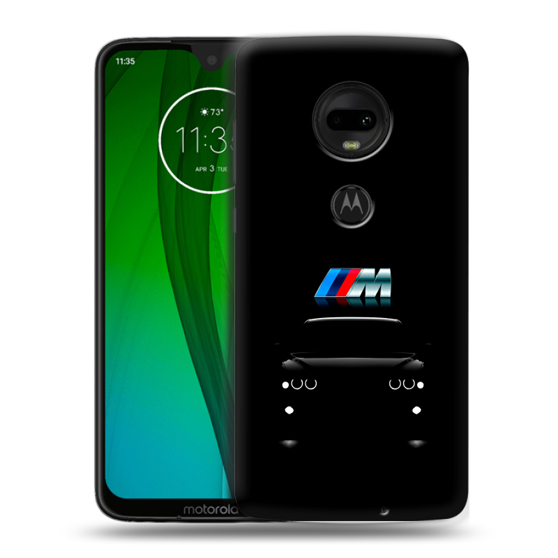 Пластиковый чехол на Motorola Moto G7 с принтом БМВ BMW Пластиковый чехол на Motorola Moto G7 с принтом БМВ BMW