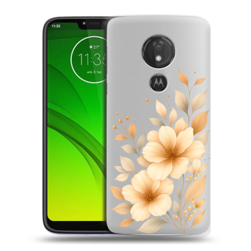 Силиконовый чехол на Motorola Moto G7 Power с принтом для девушки Силиконовый чехол на Motorola Moto G7 Power с принтом для девушки