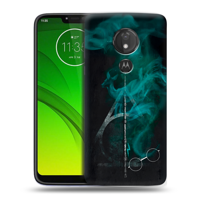 Силиконовый чехол на Motorola Moto G7 Power с принтом Гарри Поттер Harry Potter Силиконовый чехол на Motorola Moto G7 Power с принтом Гарри Поттер Harry Potter