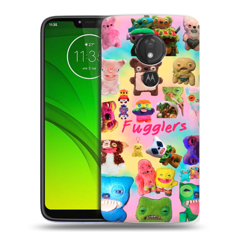 Силиконовый чехол на Motorola Moto G7 Power с принтом Флагер Fuggler Силиконовый чехол на Motorola Moto G7 Power с принтом Флагер Fuggler