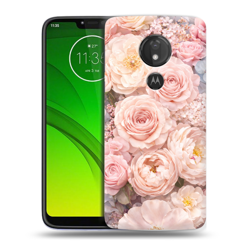 Силиконовый чехол на Motorola Moto G7 Power с принтом женский Силиконовый чехол на Motorola Moto G7 Power с принтом женский