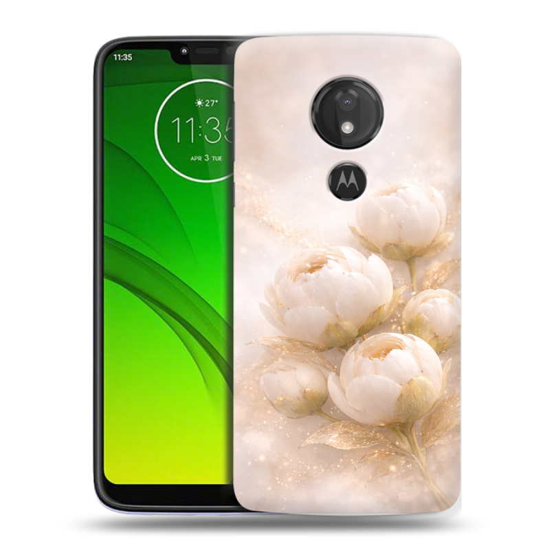 Силиконовый чехол на Motorola Moto G7 Power с принтом женский Силиконовый чехол на Motorola Moto G7 Power с принтом женский