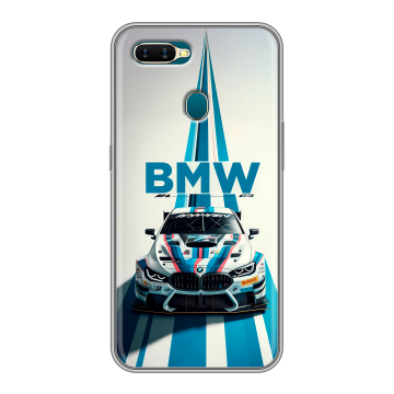 Силиконовый чехол на OPPO AX7 с принтом БМВ BMW Силиконовый чехол на OPPO AX7 с принтом БМВ BMW