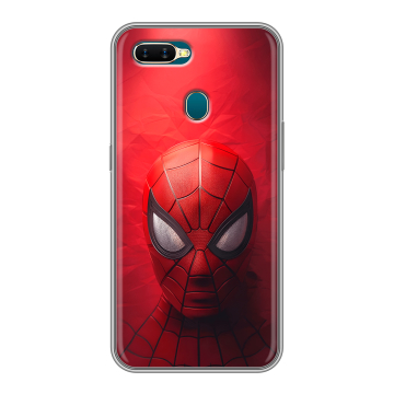 Силиконовый чехол на OPPO AX7 с принтом Spiderman Человек паук