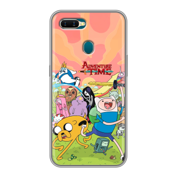 Силиконовый чехол на OPPO AX7 с принтом Adventure time Время приключений Силиконовый чехол на OPPO AX7 с принтом Adventure time Время приключений