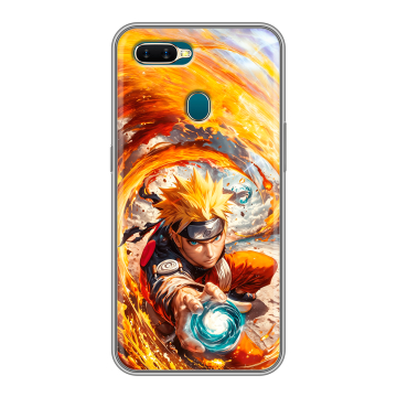 Силиконовый чехол на OPPO AX7 с принтом Аниме Наруто Naruto