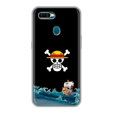 Силиконовый чехол на OPPO AX7 с принтом One Piece Ван Пис