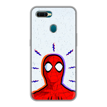 Силиконовый чехол на OPPO AX7 с принтом Spiderman Человек паук Силиконовый чехол на OPPO AX7 с принтом Spiderman Человек паук