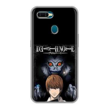 Силиконовый чехол на OPPO AX7 с принтом Death note Тетрадь смерти Силиконовый чехол на OPPO AX7 с принтом Death note Тетрадь смерти