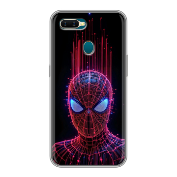 Силиконовый чехол на OPPO AX7 с принтом Spiderman Человек паук Силиконовый чехол на OPPO AX7 с принтом Spiderman Человек паук