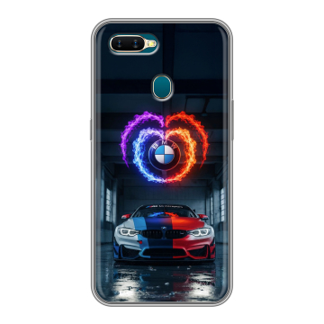 Силиконовый чехол на OPPO AX7 с принтом BMW БМВ Силиконовый чехол на OPPO AX7 с принтом BMW БМВ