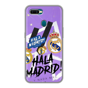 Силиконовый чехол на OPPO AX7 с принтом Real Madrid Реал Мадрид